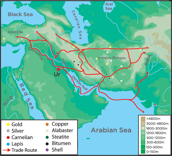 indus valley civilization trading system